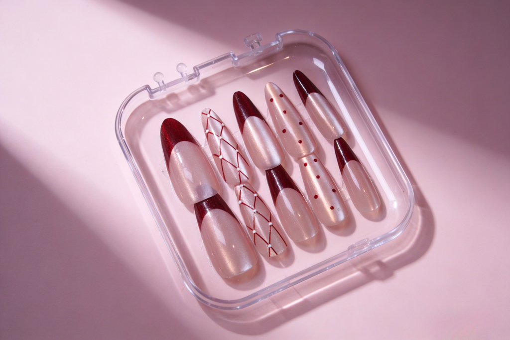 Burgundy Pearl French